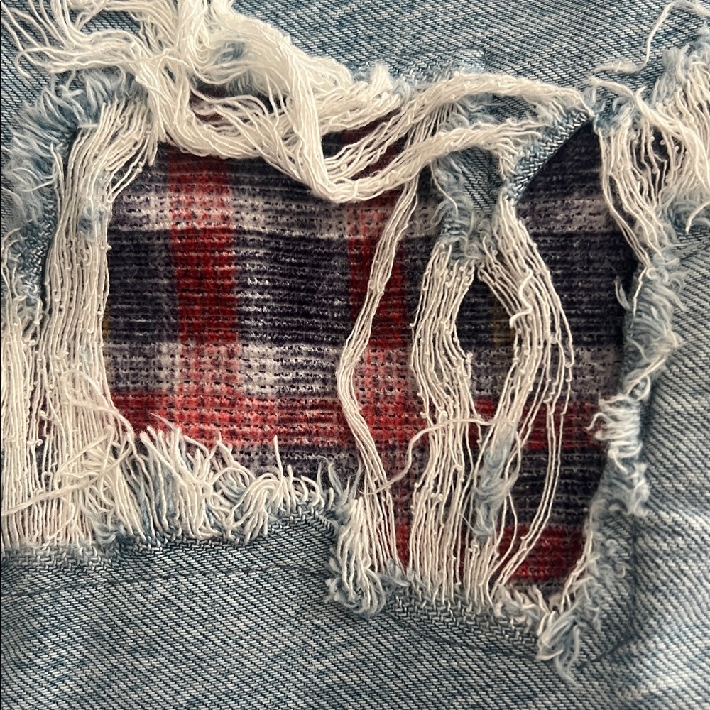 We The Free by Free People High-Rise 90s Boyfriend Distressed Jeans bdg.25 - Picture 13 of 13